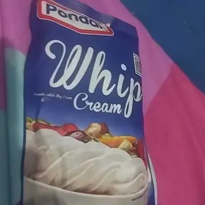 Pondan Whip Cream Pouch 100gr / Bubuk Instan Krim Kue Whipping