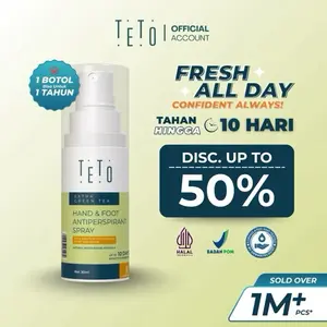 Teto Hand & Foot Antiperspirant Spray 30ml