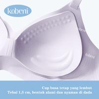 Gambar Kobeni Bra Seamless Mulus Menopang Bh Cewek Lingerie Tali bahu huruf mengkilap Cup yang  penyangga jeli mendukung lembut Mengumpul alami nyaman dan menopang tanpa kawat Cantik Dewasa  Hitam+Pink+Kulit 32-34-36-38,M bar-091 - kulit, M（32A/B/C) dari Kobeni Shop Kota Administrasi Jakarta Barat 5 Tokopedia