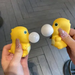 Nailong Bubble Pajangan Dino Kuning Gelembung Toys