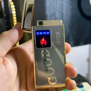 Pemantik Elektrik Touchscreen Layar Sentuh Good Luck