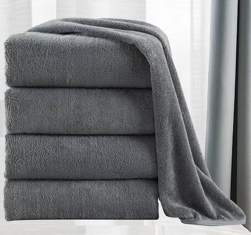 Bath Towel / Handuk Mandi / Renang Hotel Putih Ukuran Sedang Full 100% Premium Katun 2