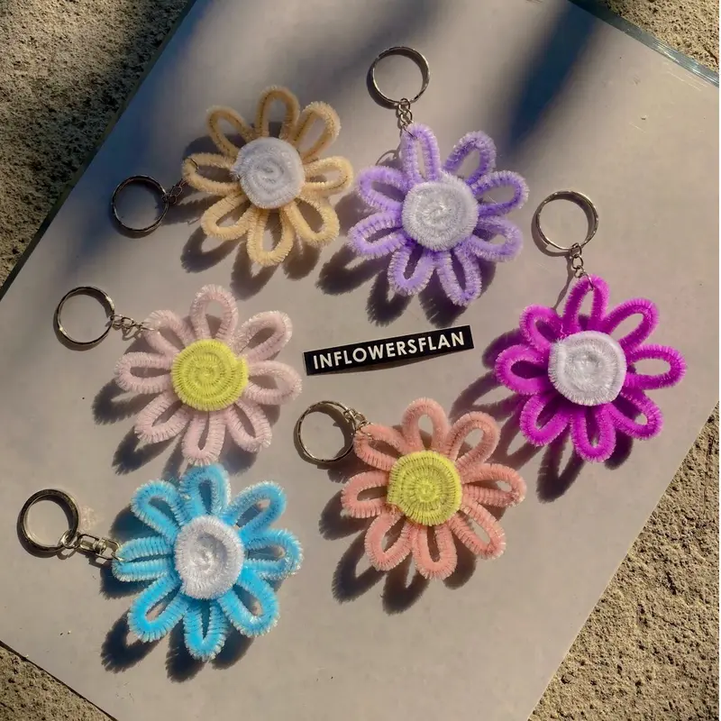 Ganci Pipe cleaner lucu ( Gantungan kunci ) Keychain 3