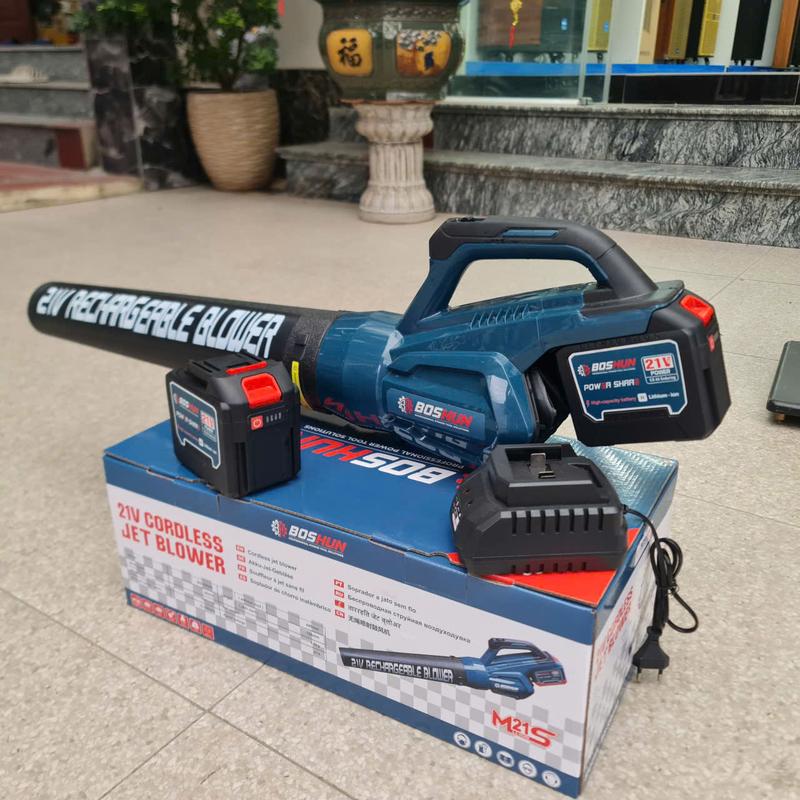 Máy Thổi Bụi Thổi Lá Cầm Tay Công Nghiệp Boshun BS-RB680 Công Nghệ Đức Động Cơ Không Chổi Than