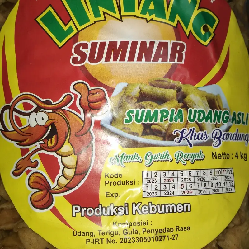 Sumpia udang Lintang  khas Bandung 1