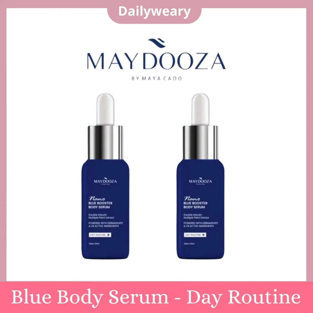 Maydooza - Serum Biru Nano Blue Booster Body Serum 30 ml Serum Day Routine