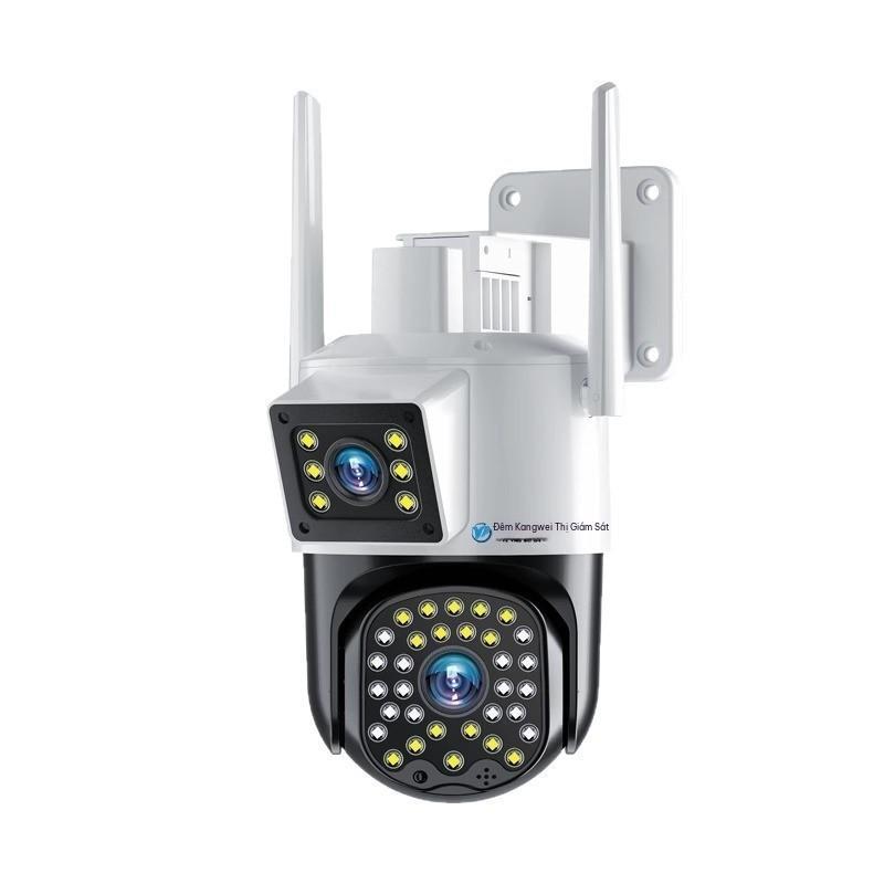 Camera giám sát trong và ngoài trời độ nét cao cho gia đình, góc rộng 360, hỗ…