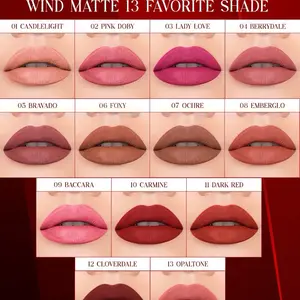 Lipstik windmatte warna yg menggoda
