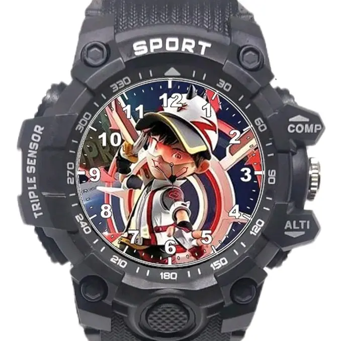Jam Tangan Anak Boboiboy Supra Boboiboy Halilintar Boboiboy Air Boboiboy Gempa Boboiboy Galaxy Karet
