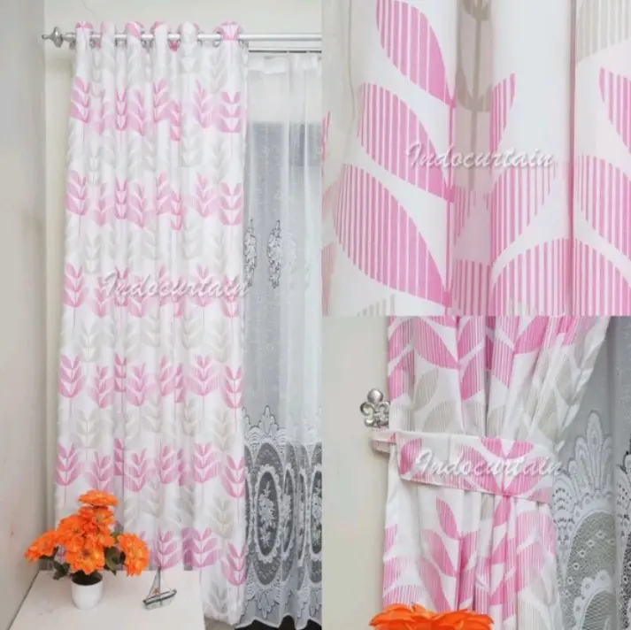 HORDEN MINIMALIS GORDEN JENDELA/HORDENG PINTU/KORDEN KATUN KOTAK MINIMALIS KEKINIAN Curtain 2