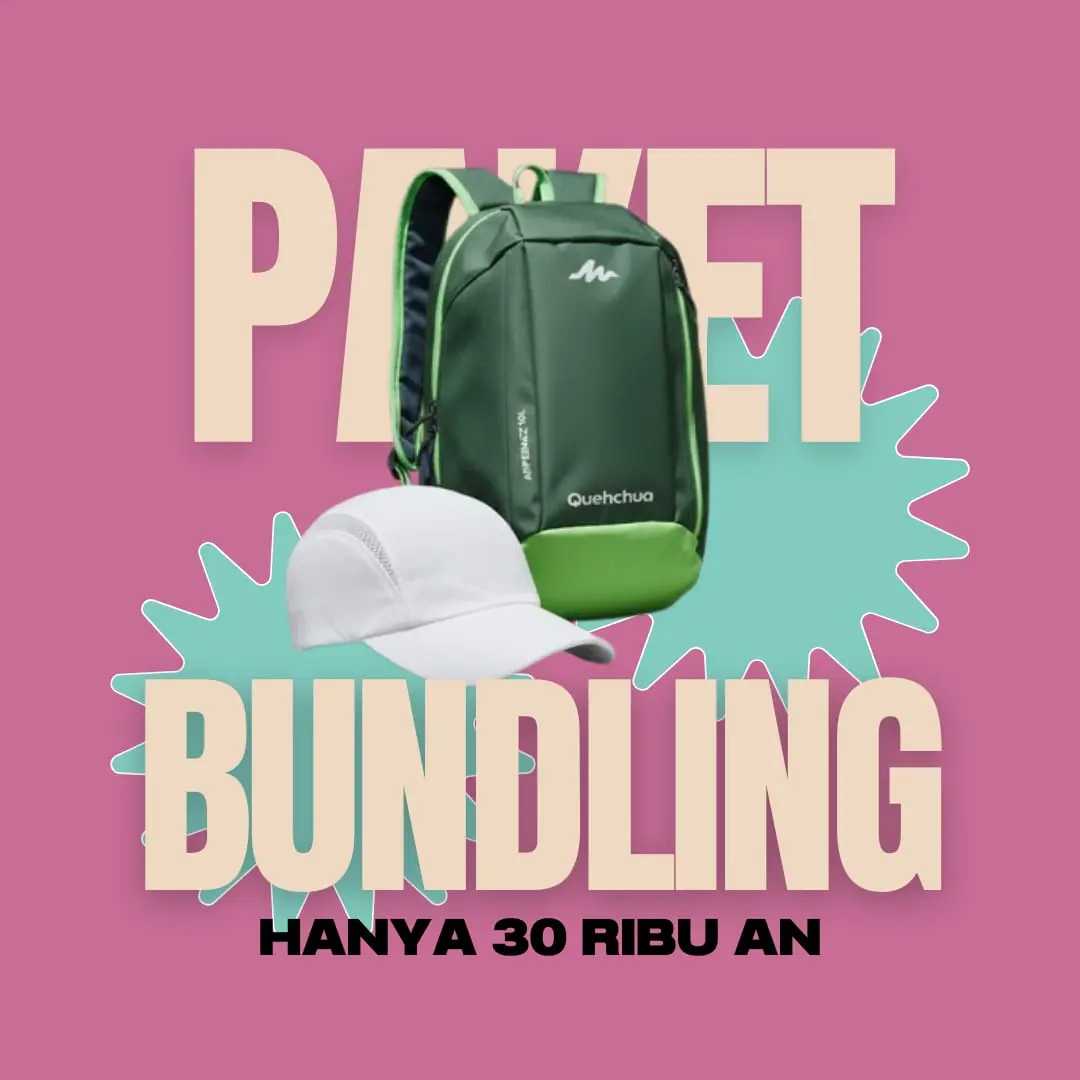 Paket Bundling Tas Ransel Olahraga Mini dan Topi Olahraga Hanya 30 Ribu An Paket Bundling Tas Ransel Olahraga Mini dan Topi Olahraga Hanya 30 Ribu An