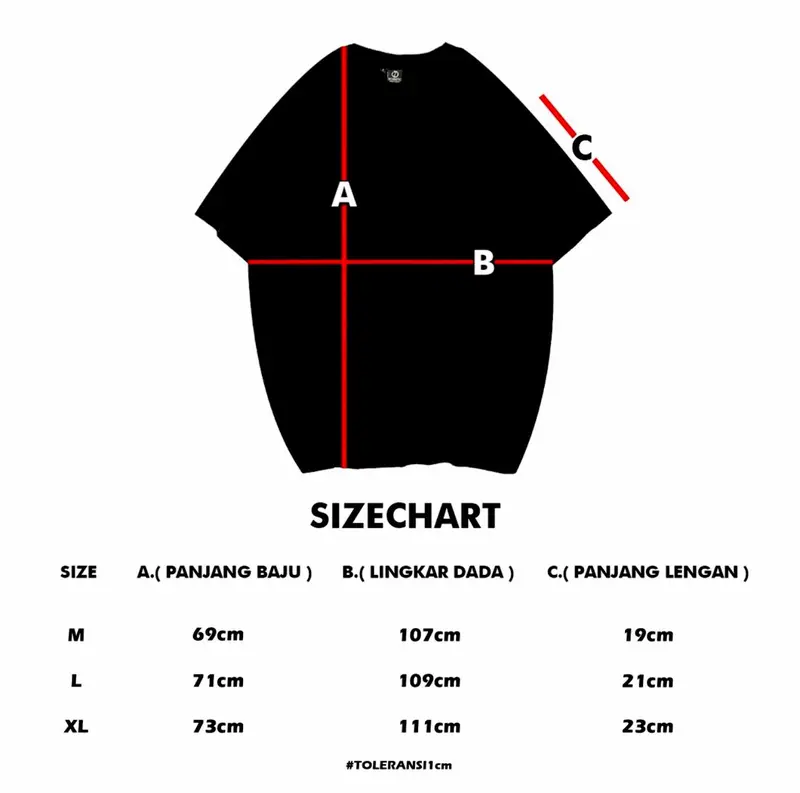 Kaos oversize Heaven Black 1