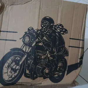 Helm Bogo Retro Carglos CFM Kaca Datar/Cembung Free Back to Black- Pria dan Wanita Dewasa SNI Motorcycle