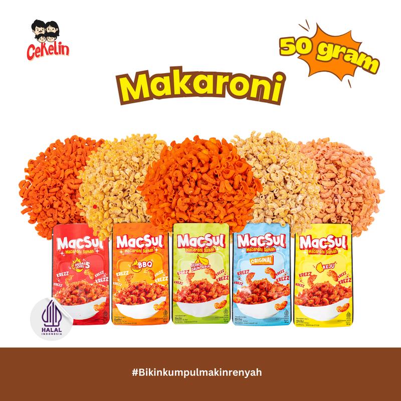 CEKELIN Cemilan Paket Pemula 40pcs Makaroni Mie Lidi Pilus Kerupuk Seblak Basreng Keripik Tempe  Snacks Cemilan Murah Gratis Ongkir 4
