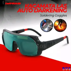 Kacamata Las Otomatis Auto Darkening Soldering Goggles