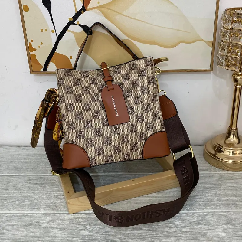 Tas Mewah Tas Slempang Wanita Bucket Bag T84016 1