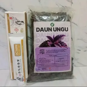 Paket Wasirrr Daun Ungu + Krim herbal Bayar Ditempat - Obat Wasir Luar dan Dalam