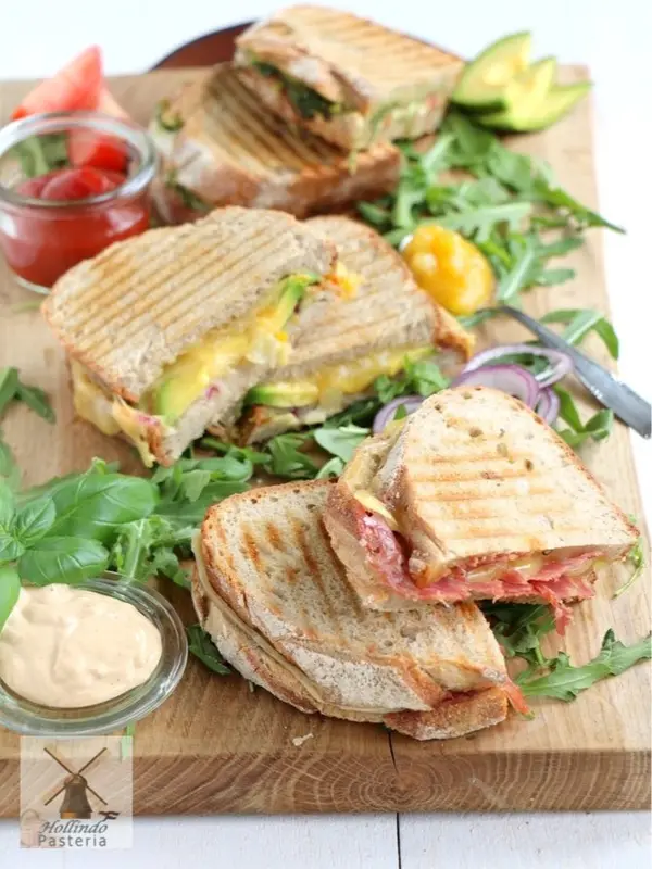 Cheese Ham Toasted Bread/Croque Monsieur/Tosti/Roti Grilled 0