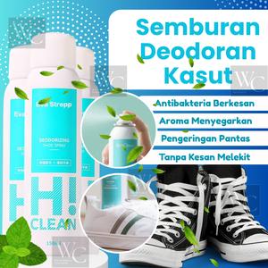 Semburan Pewangi Kasut dan Stokin Anti Bau Busuk Deodoran Semula Jadi Anti Bakteria Sesuai Digunakan Setiap Hari Sports Memberikan Kesegaran Berpanjangan Ringan Selamat Ideal Spray Odor Remover Antibacterial Lightweight Easy Carry Gentle on All Materials