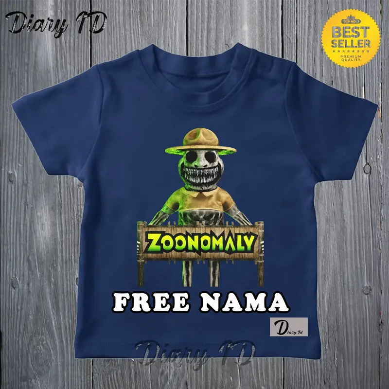 BAJU KAOS ATASAN ANAK ZOONOMALY BAHAN 100% KATUN COMBADE BISA FREE NAMA Fashion 7