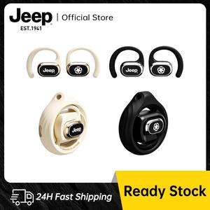 Fon Telinga Bluetooth Terbuka Tanpa Wayar, Jeep JP EC023, Wayarles Benar Dalam Telinga, Tidak Dalam Telinga, Panggilan HD, Pengurangan Bunyi, Hayat Bateri Panjang, Sesuai untuk Sukan dan Berlari, Konsep Pengaliran Tulang, Penghantaran Bunyi Berarah