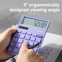 Gambar Bantex Kalkulator 12 Digit Big Display Dual Power Warna Cerah Garansi 3 Tahun BD4312 Alat Stationery - Pink dari Bantex Indonesia Kab. Bogor 5 Tokopedia