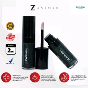 ZASMEN Men Lip Serum | Serum Bibir Pria Membantu Cerahkan Bibir Hitam Gelap dan Kering BPOM Original