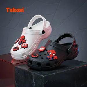 TAKASI - Sandal Classic Dewasa Sendal Selop Baim Karakter Hero Bahan Karet EVA Empuk Gaya Fashion Korean Style Shoes