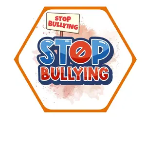 Dekorasi Stop BULLYING di dinding