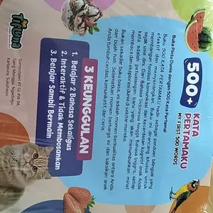 500+ Kata Pertamaku Lengkap Dan Istimewa Tifluna Soft Cover