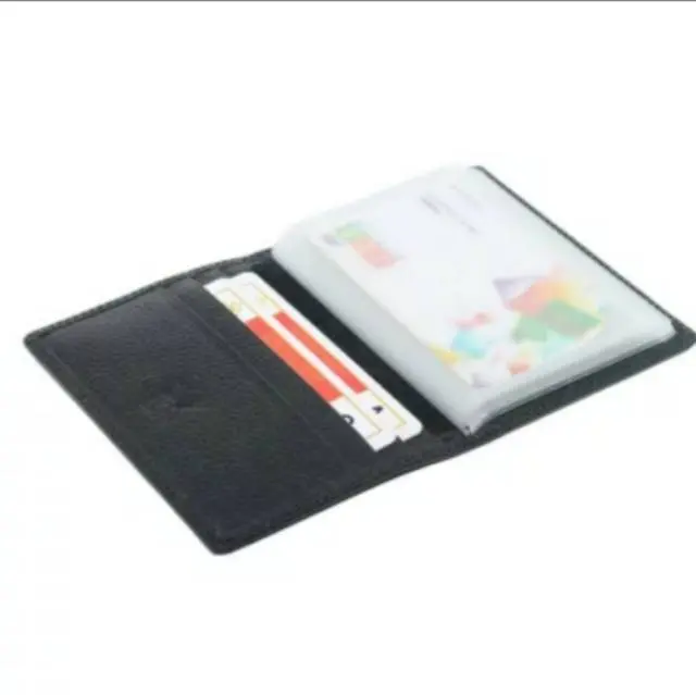 Dompet Kartu 18 in 1 Card Holder + slot uang kulit sintetis dompet kartu kredit elegan 5
