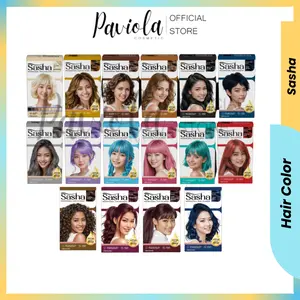 Sasha Hair Professional Colorant | Bleaching Box | Cat Pewarma Rambut | Paviola