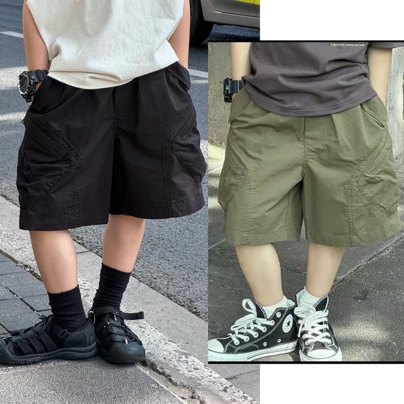 (FORM VỪA) QUẦN SOOC GIÓ PHA MỎNG TÚI HỘP ĐƠN GIẢN FORM LỬNG QUÁ ĐẦU GÔI ĐƠN GIẢN MỀM MẠI PHONG CÁCH HÀN CHO BÉ TRAI BÉ GÁI