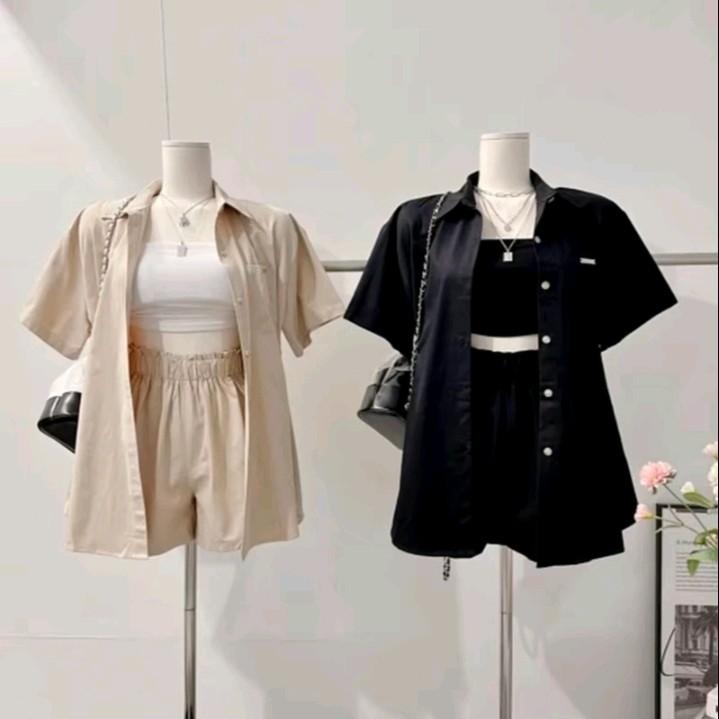 baju stelan one size wanita ciwi bgus bnget Setelan 0