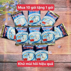 [Mua 10 tặng 1] Gói Sinh Học Phòng Tắc Nghẽn Hầm Cầu Bio Bể Phốt (Nhãn Xanh) - Làm Tiêu Phân - Khử Mùi Hôi Hiệu Quả