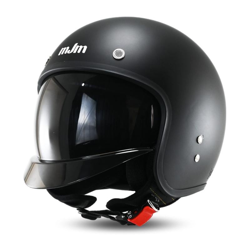 Helm Bogo Retro MJM Capelo Solid Kekinian Inner Visor SNI (BISA COD) 0