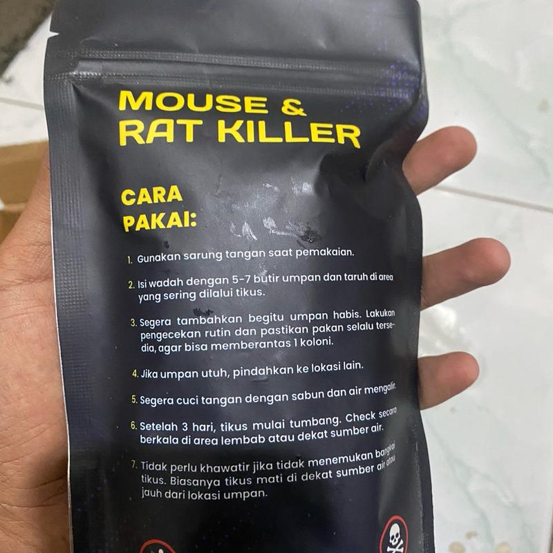 (BISA COD) Umpan ampuh pembasmi segala jenis tikus, tikus sawah juga bisa (MOUSE DAN RAT KILLER) wise lie pengusir serangga semp rotan racuntikus matikering racuntiku sampuh peng u 5