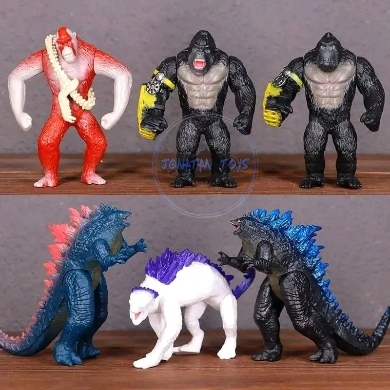 mainan godzila size S harga satuan Hadiah blindbox shinchan