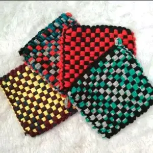 Cempal anti panas lap serbaguna ukuran 15x15 tebal cempal pengangkat serbaguna lap serbaguna