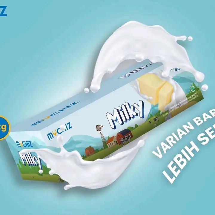 keju mycheez milky 250gram 1 slop isi 8pcs