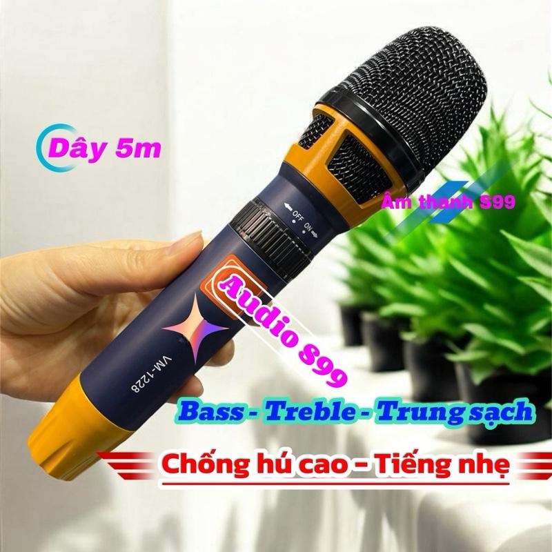 Micro dây J b L. 1228 cao cấp, tiếng nhẹ, chống hú cao, tiếng bass dày. Bass treble sạch. Dây 5m kèm theo. Dùng cho livetream, karaoke amly, loa kéo, vang cơ, vang số, mixer , dàn karaoke, soudcard, phụ kiện âm thanh cao cấp. Có dây Kem