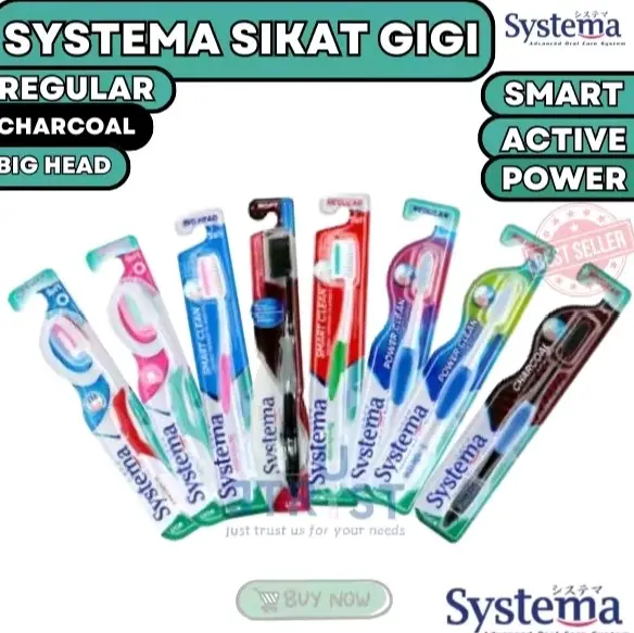 Sikat gigi systema paket 10 pcs