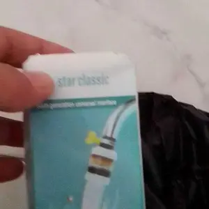 SJT - Filter Air 4 Susun Batu Penyaring Air Keran Jernih / Sambungan Kran Air Star Classic Besi Biru tanpa garansi warna