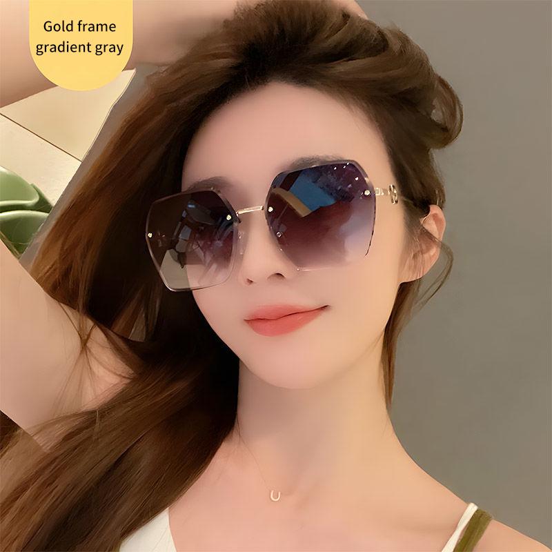 Kính Râm Chống Tia UV, Thiết Kế Sang Trọng, Dành Cho Nữ, Kính Chống Nắng, Gọng Màu Đỏ Lớn, Phong Cách Mắt Mèo, Bán Chạy, Kiểu Bán Tròng, Rỗng Toàn Bộ, Tròng Mắt Mèo, Bán Đầy Đủ Kính râm, năm 2023 3