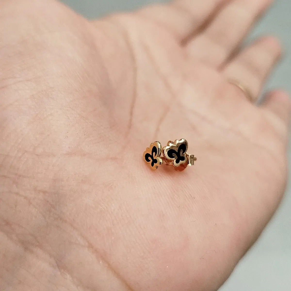 Anting tusuk buterflly variasi Earrings