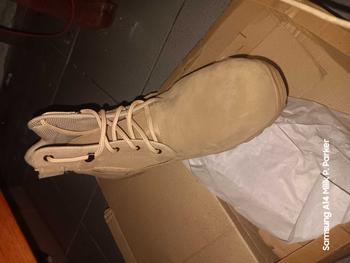 Product Review of SEPATU DELTA CORDURA GURUN LOW 6 INC BOOTS SAFETY CREAM Besi Shoes Pria from D**k 1