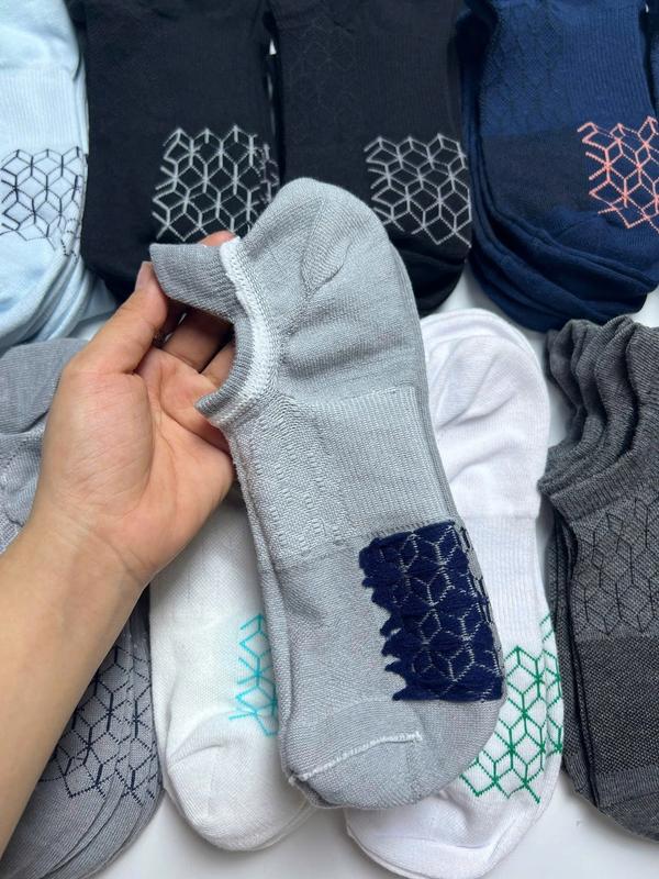 Combo 5 Đôi Tất Cổ Vịt Hình Họa size Nam 4