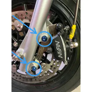 baud titanium kaliper honda gr5 Vietnam (1biji) Motorcycle