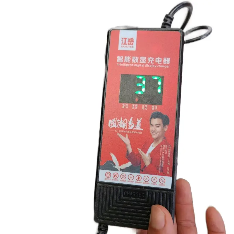 Sạc xe đạp điện Phonenix 48v12A/cho bình nhỏ, hiển thị phần trăm pin 3