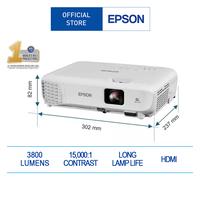 Gambar Epson projector EB X52 XGA 3LCD Projector 3,800 lumens Optional Wireless dari Epson Official Store Indonesia Kota Administrasi Jakarta Barat 4 Tokopedia
